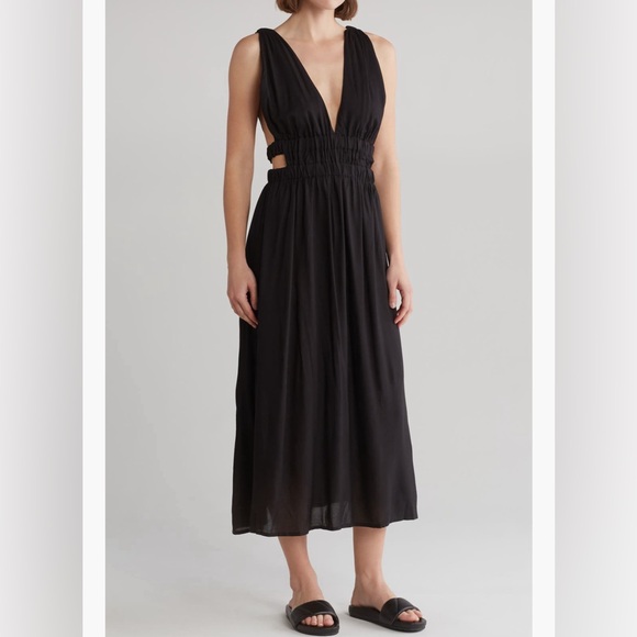 Boho Me Smocked Side Cutout Dress - Picture 1 of 2